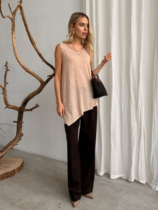 Топ полупрозрачный паутинка