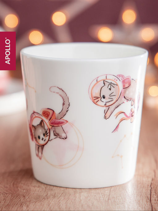 Кружка APOLLO genio "Cosmo Cono" 370 мл цвет: розовый