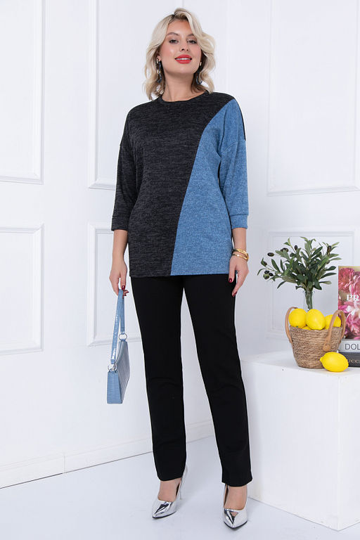 ДЖЕМПЕР РОДИГО (БЛЭК БЛУ) - Bellovera фото 3