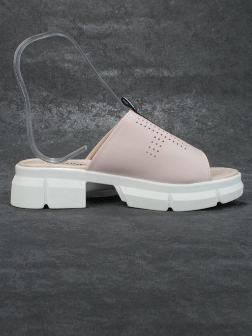 08-PED123-2 PINK Босоножки женские (натуральная кожа)