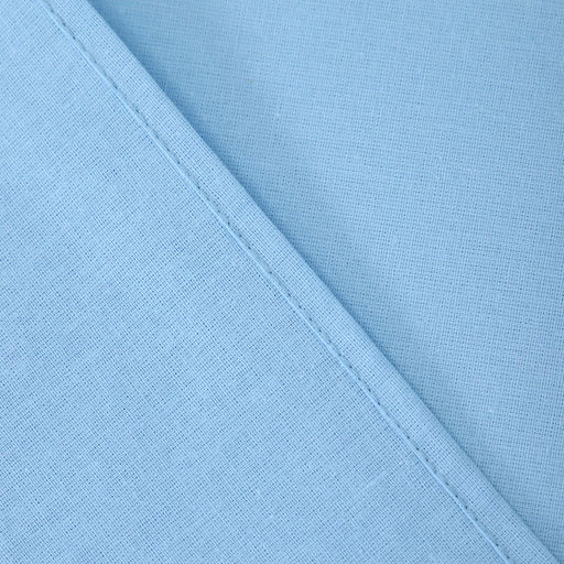 Комплект 1.5сп Голубой 4 (простыня 150х215см, наволочка 70х70см) бязь, 120г/м, хл100% - Атра фото 5