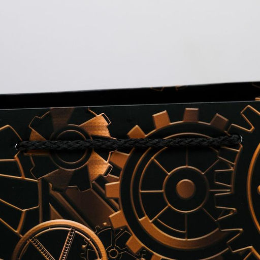 Цена за 2 шт. Пакет подарочный ламинированный, упаковка, Steel, ML 23 х 27 х 11.5 см