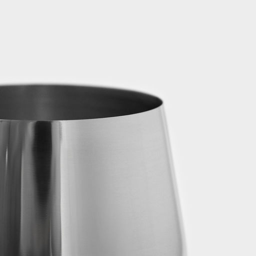 Бокал для вина Magistro, 500 мл, 21×9,5 см, нержавеющая сталь, серебряный