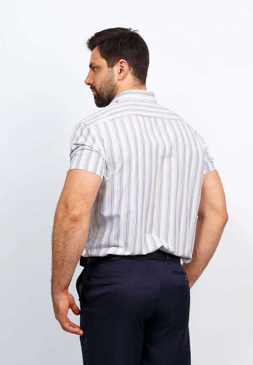 Сорочка мужская короткий рукав GREG 121/109/031/Z/1  фото 10