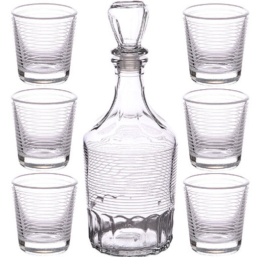 1230-Г Набор д/вина 7пр. Мираж графин+6 стаканов - Mayer&boch фото 2