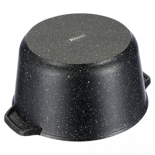 Кастрюля с антипригарным покрытием Cosmo 3,8л, д15см, h24см, s3,8мм, дно s4,5мм, стеклянная крышка с пароотводом, эргономичная ручки, литой алюминий, цветная коробка, Regent (Китай) - Домашняя мода фото 4