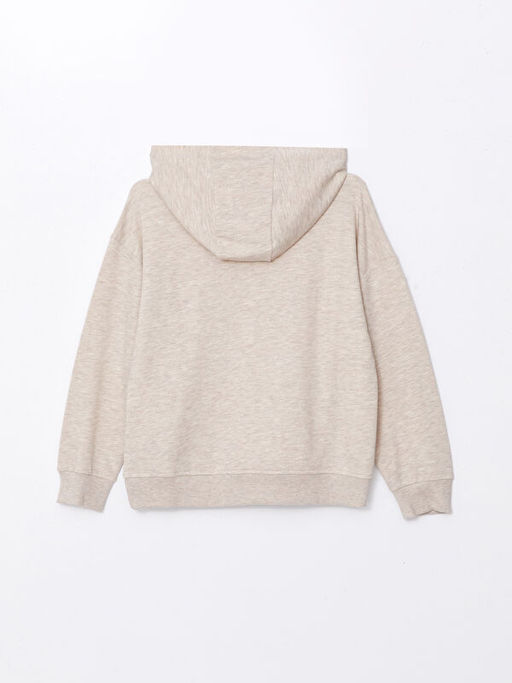 Kap??onlu K?z ?ocuk Sweatshirt