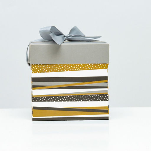 Цена за 12 шт. Коробка Самосборная Линии серая 10х10х10 см - Simaland фото 5