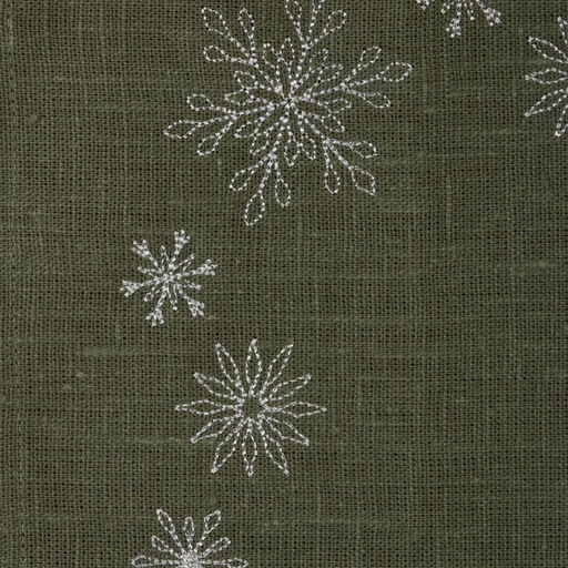 Набор сервировочных салфеток с вышивкой SL HOME New Year 40×40 см-2 шт., лен 100%, 265 г/м²