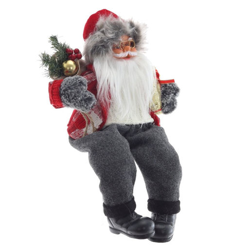 Дед Мороз, L26 W16 H37 см (полка 23 см.)