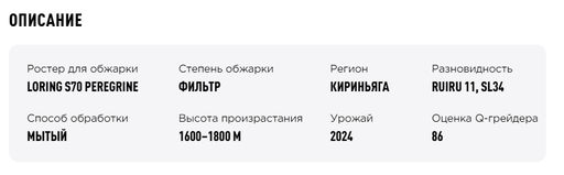 Кофе Кения Каримикуй Пиберри - Tasty coffee фото 3