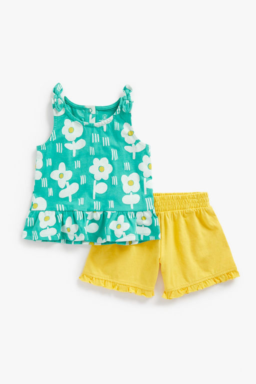 Mothercare / Комплект: футболка, шорты  фото 8