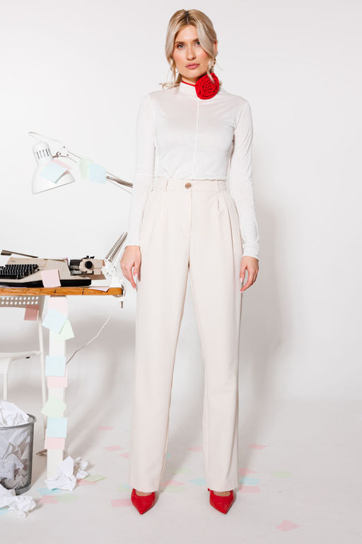 Брюки KOKOdea 211960.2 бежевый  фото 3