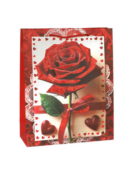 Пакет подарочный 26х32х10 / 4119-2 /уп 12/480/ - ГалеонТрейд фото 2