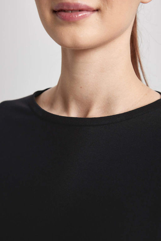 DeFactoFit Длинная футболка с круглым вырезом и длинными рукавами для спортсменов  фото 8