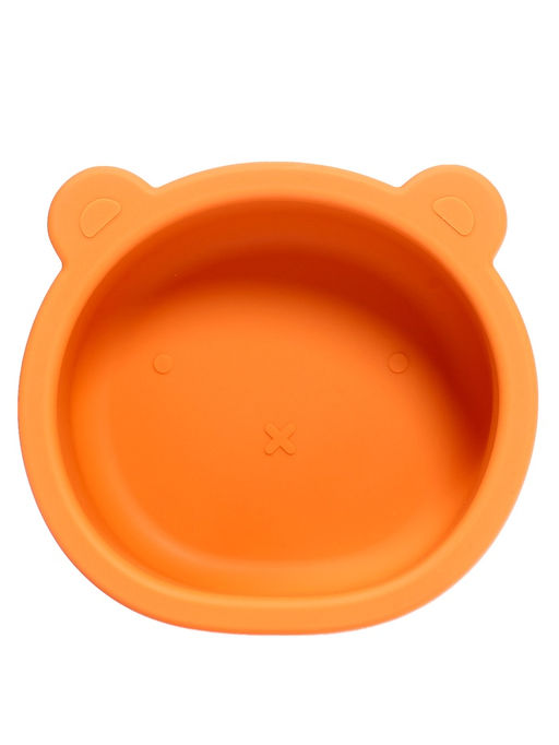 Набор для кормления «Мишка», 2 предмета, цвет коричневый