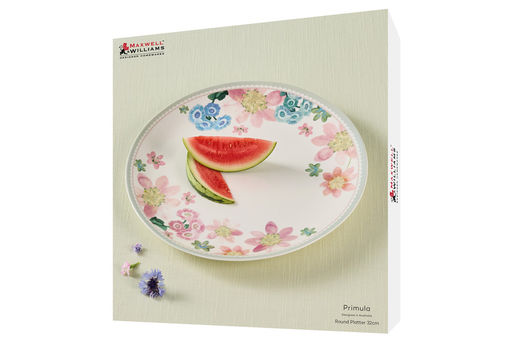 Блюдо круглое Primula, белое, 32 см - Maxwell & Williams фото 5