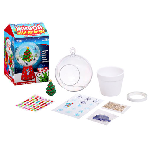 Набор для опытов Новогодний флорариум - Эврики фото 4