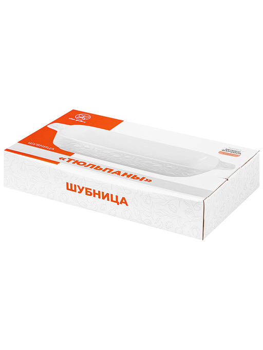 Шубница 1,7 л 32,5*20*5,5 см Тюльпаны, фарфор - Elan gallery фото 6