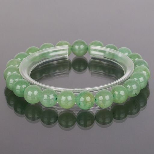 Браслет из зеленого Кварца