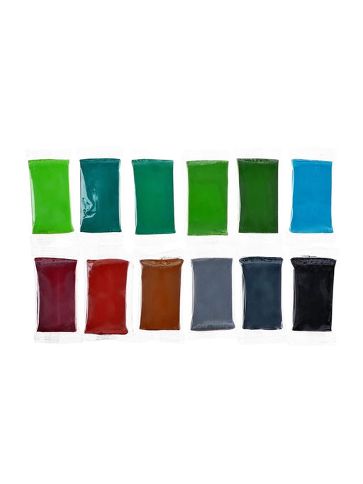 Набор глина полимерная запекаемая Calligrata, 36 цветов по 20 г, с аксессуарами, в гофрокоробе