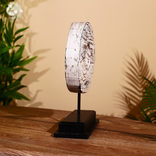 Декор «Кольцо», на подставке, 22×9×31 см, албезия