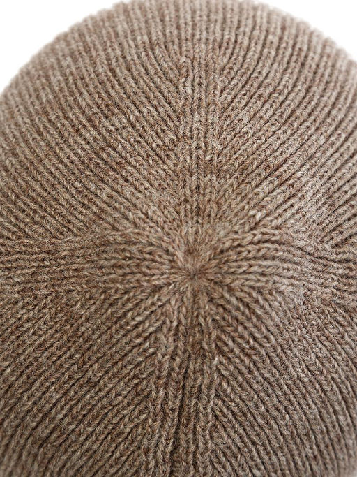 Шапка жен. шерсть+акр LB-BR55035 cacao/d.brown - Labbra фото 3