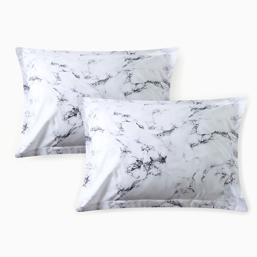 Комплект наволочек Этель Marble 50*70+3 см , 100% хлопок, перкаль (300 нитей)  фото 9