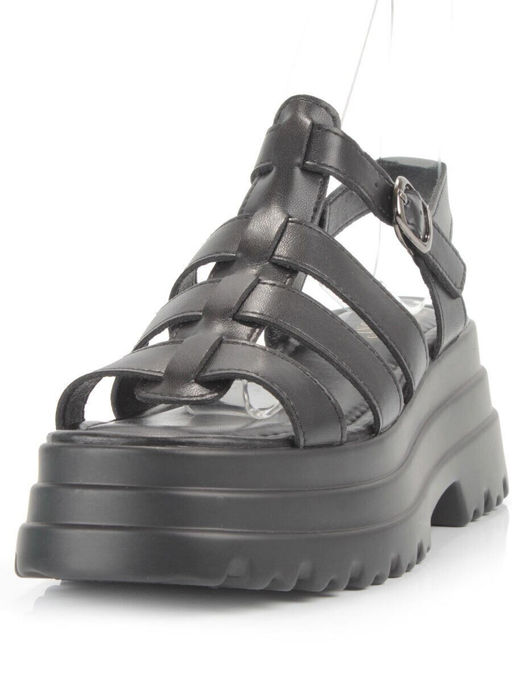 08-PEY337-2 BLACK Босоножки женские