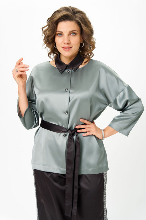 Блуза ANDINA CITY 5047-25 серый