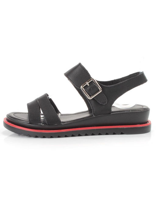 08-PEXL76-2 BLACK Босоножки женские (натуральная кожа) - Фабричный китай фото 4