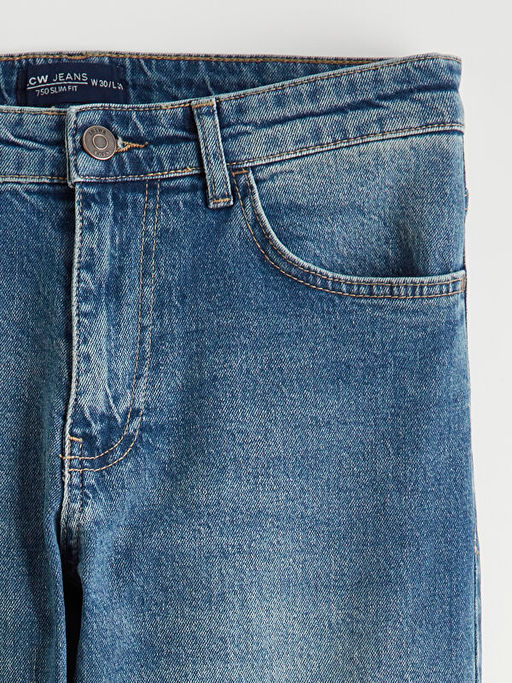 750 Slim Fit Erkek Jean Pantolon