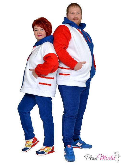 Толстовка Модель №1437 размеры 44-84 - Plusmoda фото 11