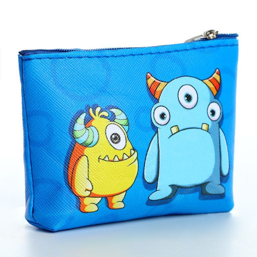 Цена за 5 шт. Кошелёк детский для мальчика «Добрые монстрики», МИКС