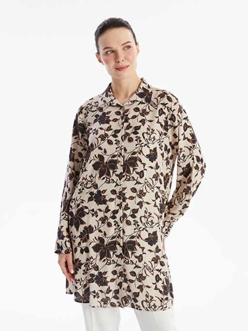 Desenli Kad?n G?mlek Tunik