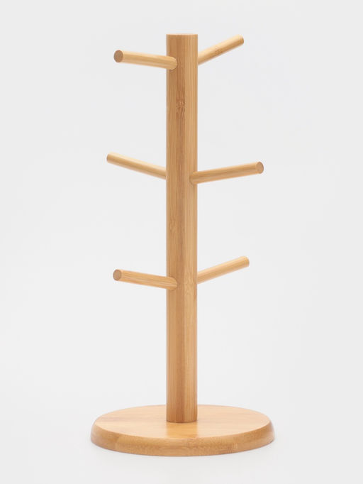Дежатель для кружек BellaTenero Bamboo, 14.5×32 см, бамбук
