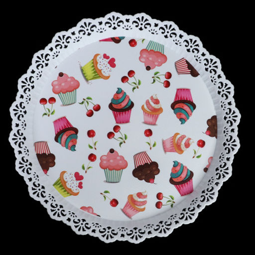 Поднос круглый 30x2,5 см / JCA168 /уп 120/ - Галеонтрейд фото 3