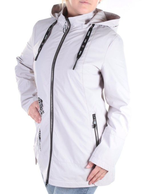 F9916 BEIGE Ветровка женская MARIA - Фабричный китай фото 3