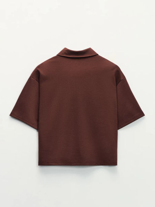 Джемпер на молнии из вискозы / Zarina фото 2