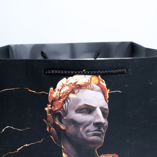 Пакет квадратный Цезарь, 30 30 30 см - Дарите счастье фото 3