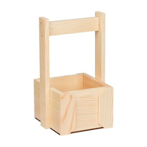 Заготовка для декорирования Mr. Carving ВД-752 Ящик с ручкой сосна 13 х 14 х 24 см малый