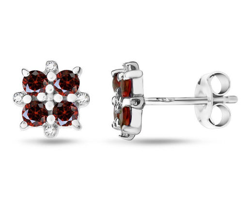 Серьги, гранат, Венгрия