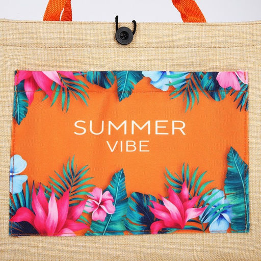 Сумка женская пляжная Летний вайб, 35х30х14 см - Nazamok фото 11