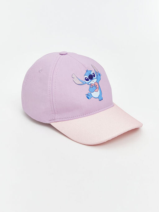 Lilo ve Stitch Bask?l? K?z ?ocuk Kep ?apka