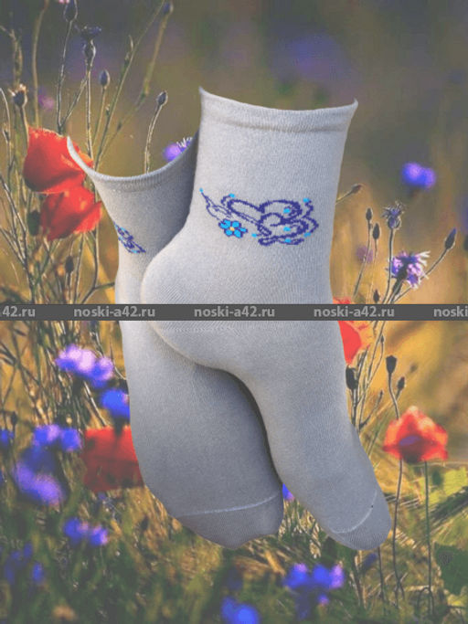 Цена за 10 пар. ЮстаТекс носки женские 2с15 СПОРТ ассорти 23-25 - Юста-текс фото 144