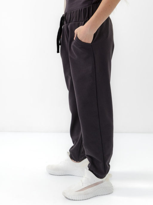 CHILLEASY 140025C-31 Брюки для девочки, Темно серый