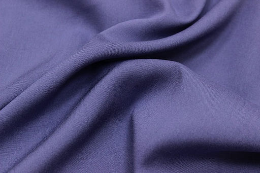 Штапель цв.Голубика, ш.1.45м, вискоза-100%, 110гр/м.кв - Купава фото 2