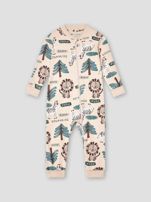 Комбинезон для сна для мальчика Сафари - Kogankids фото 36