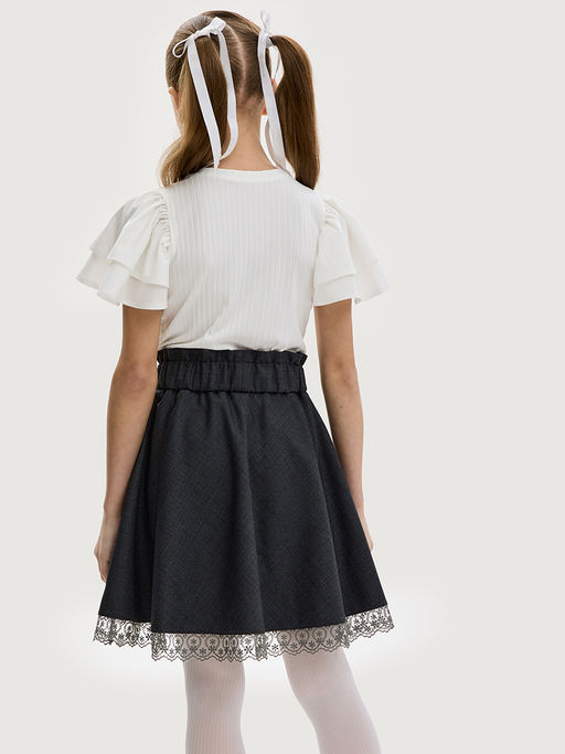 Юбка 19ш20225 синий - Nikastyle фото 8