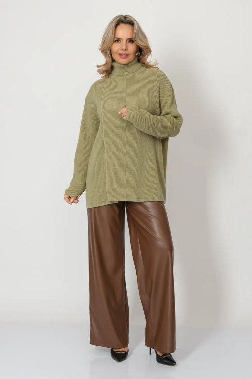 Джемпер И 004 с разрезом - Злата Стиль фото 17